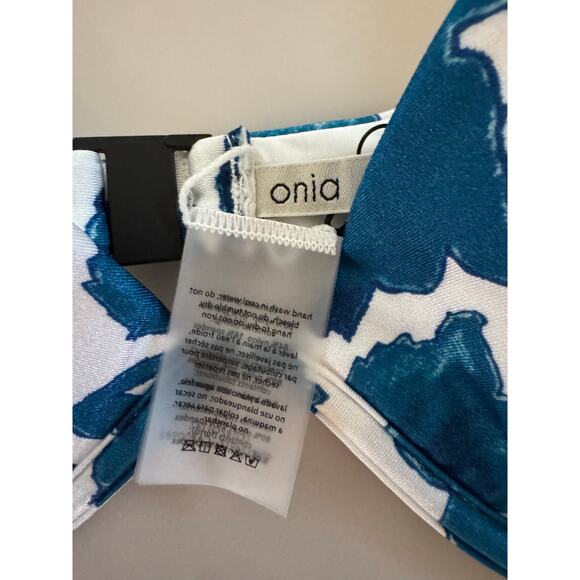 ONIA Annalise women’s Bikini Top swimwear size large (new) - Picture 5 of 7